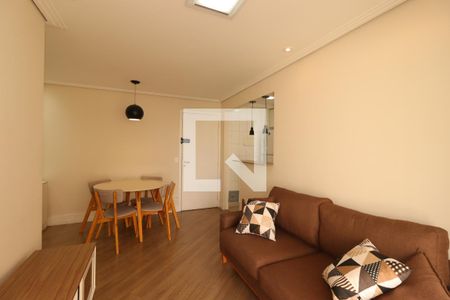 Sala de apartamento para alugar com 2 quartos, 77m² em Campestre, Santo André