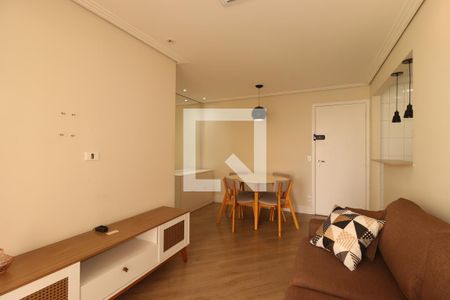 Sala de apartamento para alugar com 2 quartos, 77m² em Campestre, Santo André