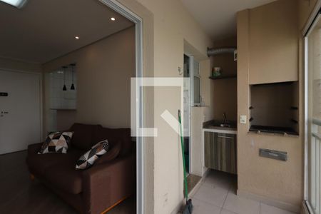 Varanda Gourmet de apartamento para alugar com 2 quartos, 77m² em Campestre, Santo André
