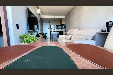 Sala  de apartamento para alugar com 1 quarto, 44m² em Barra, Salvador