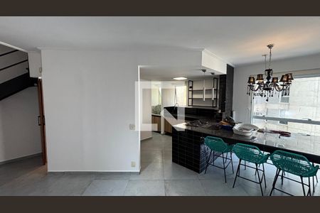 Sala - Sala de Jantar de apartamento para alugar com 1 quarto, 90m² em Jardim, Santo André