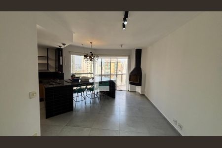 Sala - Sala de Jantar de apartamento para alugar com 1 quarto, 90m² em Jardim, Santo André