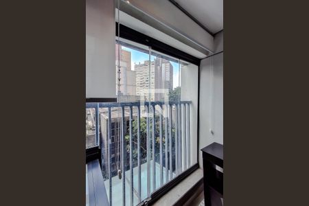 Varanda de kitnet/studio para alugar com 1 quarto, 20m² em Liberdade, São Paulo