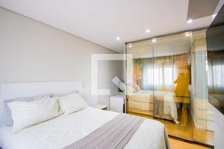 Quarto 1 - Suíte de apartamento à venda com 2 quartos, 53m² em Vila Alzira, Santo André