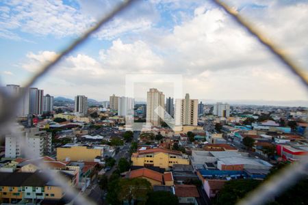 Vista da varanda de apartamento à venda com 2 quartos, 53m² em Vila Alzira, Santo André