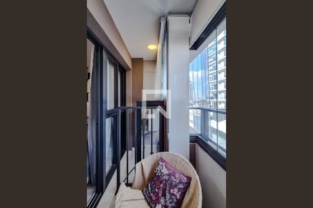 Varanda de kitnet/studio à venda com 1 quarto, 25m² em Perdizes, São Paulo