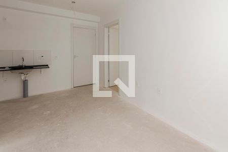 Sala/ Cozinha de apartamento à venda com 1 quarto, 34m² em Jardim São Luís, São Paulo