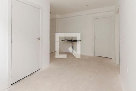 Sala/ Cozinha de apartamento à venda com 1 quarto, 34m² em Jardim São Luís, São Paulo
