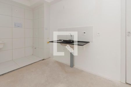 Sala/ Cozinha de apartamento à venda com 1 quarto, 34m² em Jardim São Luís, São Paulo