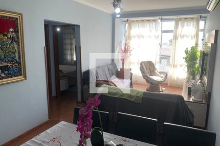 Sala de apartamento para alugar com 2 quartos, 74m² em Embaré, Santos