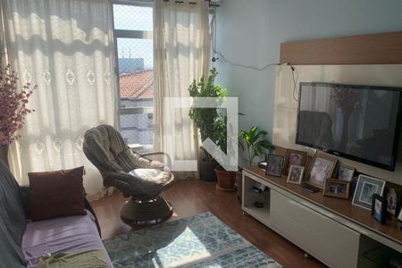 Sala de apartamento para alugar com 2 quartos, 74m² em Embaré, Santos