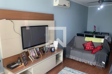 Sala de apartamento para alugar com 2 quartos, 74m² em Embaré, Santos