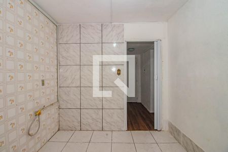 Cozinha e Área de Serviço de kitnet/studio para alugar com 1 quarto, 32m² em Humaitá, Porto Alegre