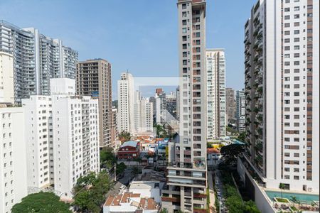 Vista da Varanda do Quarto de kitnet/studio à venda com 1 quarto, 25m² em Jardim das Acacias, São Paulo