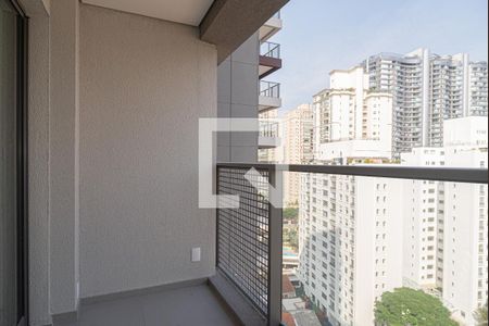 Varanda do Quarto de kitnet/studio à venda com 1 quarto, 25m² em Jardim das Acacias, São Paulo