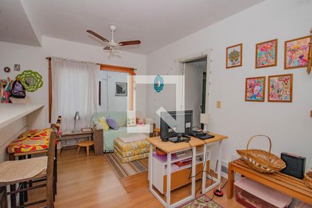 Sala de apartamento à venda com 1 quarto, 147m² em Petrópolis, Porto Alegre