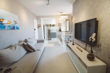 Sala de apartamento à venda com 2 quartos, 52m² em Chora Menino, São Paulo