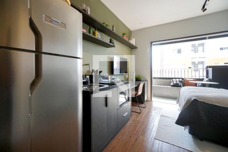 Cozinha de apartamento para alugar com 1 quarto, 24m² em Tatuapé, São Paulo