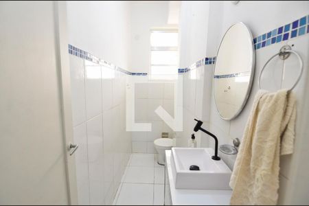 Lavabo de apartamento à venda com 3 quartos, 110m² em Rio Comprido, Rio de Janeiro
