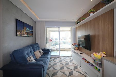 Sala de apartamento à venda com 3 quartos, 101m² em Santa Maria, São Caetano do Sul