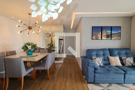 Sala de apartamento à venda com 3 quartos, 101m² em Santa Maria, São Caetano do Sul