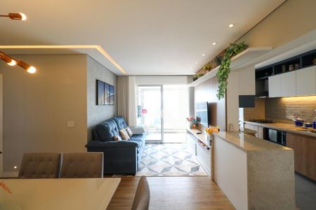 Sala de apartamento à venda com 3 quartos, 101m² em Santa Maria, São Caetano do Sul