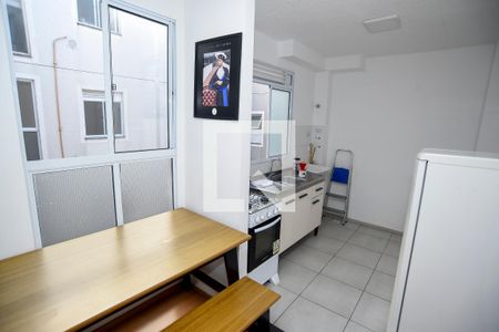 Cozinha de apartamento para alugar com 2 quartos, 42m² em São Tomé, Viamão