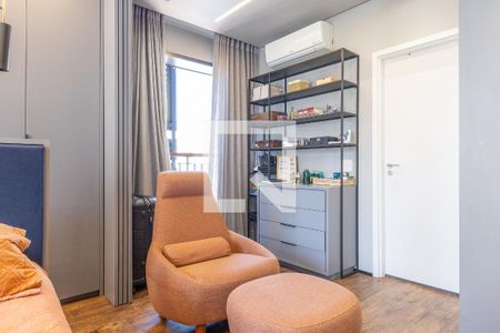 Quarto de apartamento à venda com 1 quarto, 49m² em Indianópolis, São Paulo