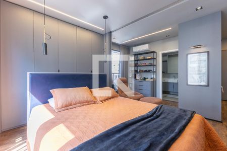 Quarto de apartamento à venda com 1 quarto, 49m² em Indianópolis, São Paulo