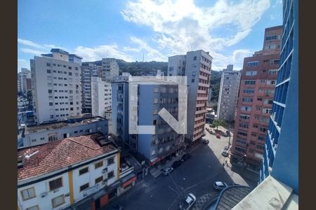 Vista da Sala de apartamento para alugar com 1 quarto, 101m² em Itararé, Santos