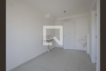 Sala/Cozinha de apartamento à venda com 1 quarto, 28m² em Morumbi, São Paulo