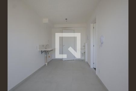 Sala/Cozinha de apartamento à venda com 1 quarto, 28m² em Morumbi, São Paulo