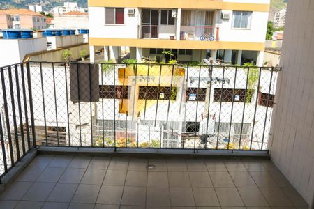 Varanda da Sala de apartamento à venda com 2 quartos, 75m² em Engenho de Dentro, Rio de Janeiro