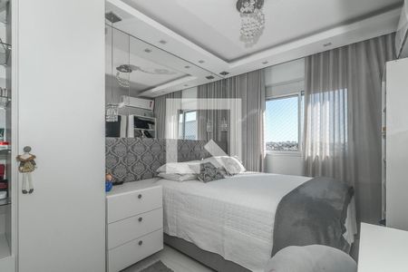 Quarto Suíte de apartamento à venda com 3 quartos, 64m² em Passo das Pedras, Porto Alegre