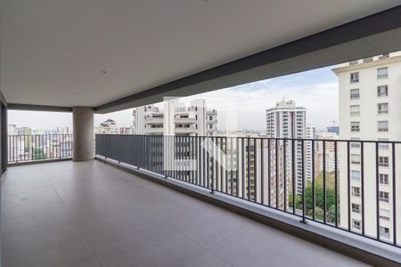 Vista/Varanda de apartamento à venda com 3 quartos, 182m² em Paraíso, São Paulo