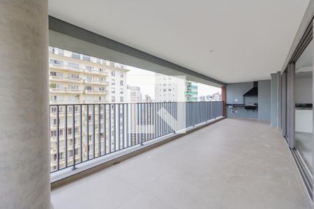 Vista/Varanda de apartamento à venda com 3 quartos, 182m² em Paraíso, São Paulo