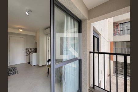 Sacada  de apartamento para alugar com 1 quarto, 31m² em Vila Cordeiro, São Paulo