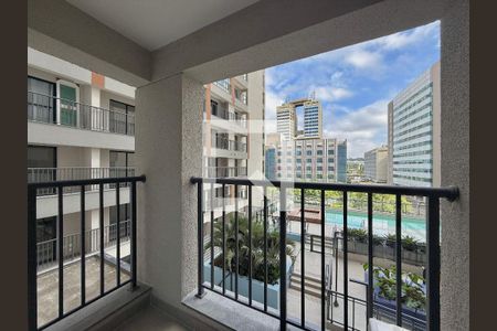 Sacada  de apartamento para alugar com 1 quarto, 31m² em Vila Cordeiro, São Paulo