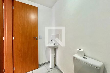 Banheiro da Suíte de apartamento para alugar com 1 quarto, 27m² em Jardim Oriental, São Paulo