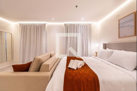 Sala/Quarto de kitnet/studio para alugar com 1 quarto, 27m² em Jardim Paulista, São Paulo