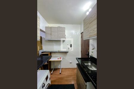 Cozinha de kitnet/studio à venda com 1 quarto, 26m² em Brás, São Paulo