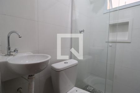Banheiro de apartamento para alugar com 1 quarto, 30m² em Vila Sao Pedro, Santo André
