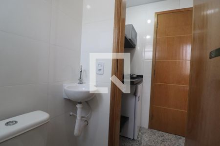 Banheiro de apartamento para alugar com 1 quarto, 29m² em Vila Sao Pedro, Santo André