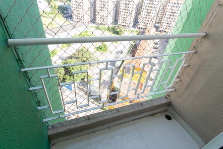 Varanda da Sala de apartamento à venda com 2 quartos, 42m² em Fazenda Aricanduva, São Paulo
