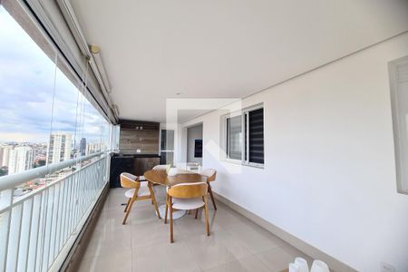 Varanda gourmet de apartamento à venda com 2 quartos, 77m² em Vila Prudente, São Paulo