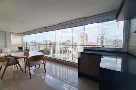 Varanda gourmet de apartamento à venda com 2 quartos, 77m² em Vila Prudente, São Paulo