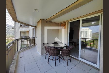 Varanda de apartamento para alugar com 2 quartos, 75m² em Recreio dos Bandeirantes, Rio de Janeiro