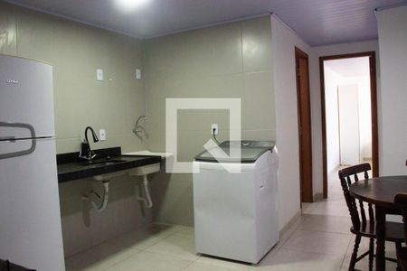 Sala/Cozinha de apartamento para alugar com 1 quarto, 40m² em Jardim Flamboyant, Cabo Frio