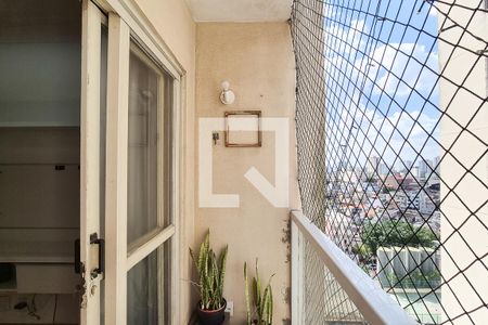 Varanda da Sala de apartamento para alugar com 2 quartos, 57m² em Vila Planalto, São Bernardo do Campo