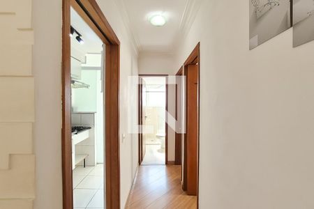 corredor de apartamento para alugar com 2 quartos, 57m² em Vila Planalto, São Bernardo do Campo